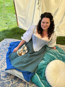 Halfling Shift with Extra Full Gathered Sleeves