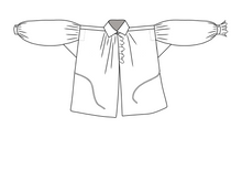 Load image into Gallery viewer, 18th Century Linen Riding Habit Shirt Kit
