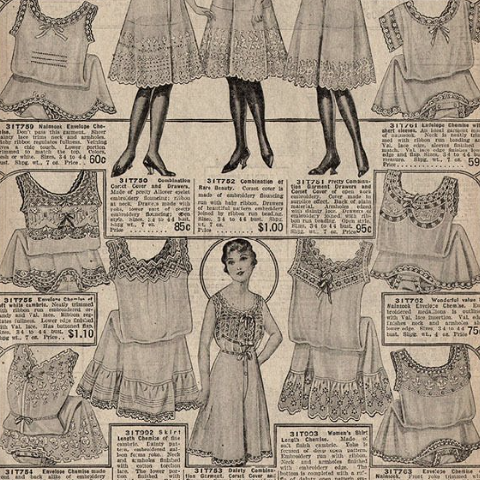 Edwardian Victorian Undergarments