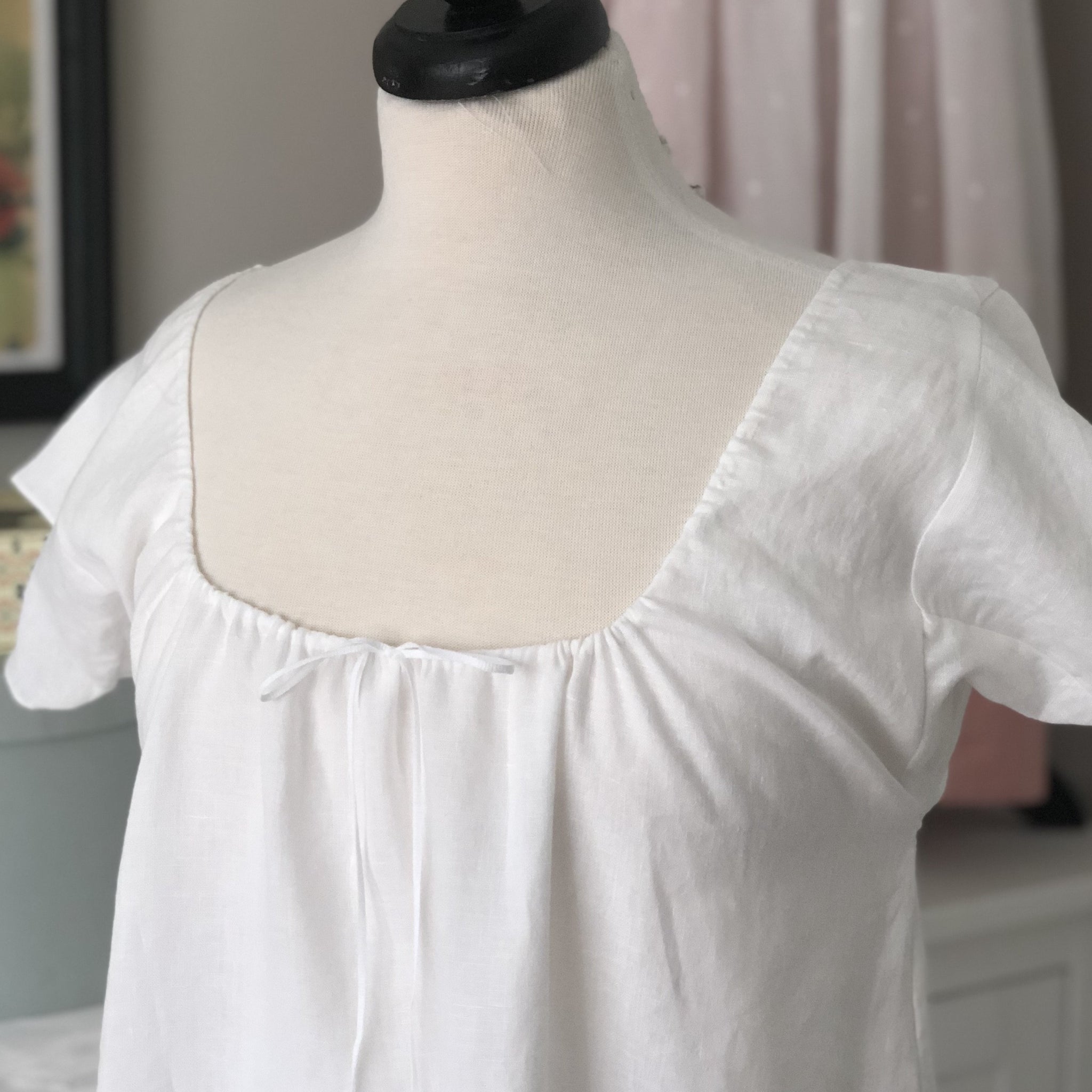 1800 Chemise / Shift with Drawstring – Willoughby & Rose