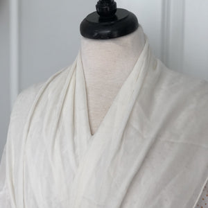 Sheer Silk/Wool Neck Handkerchief