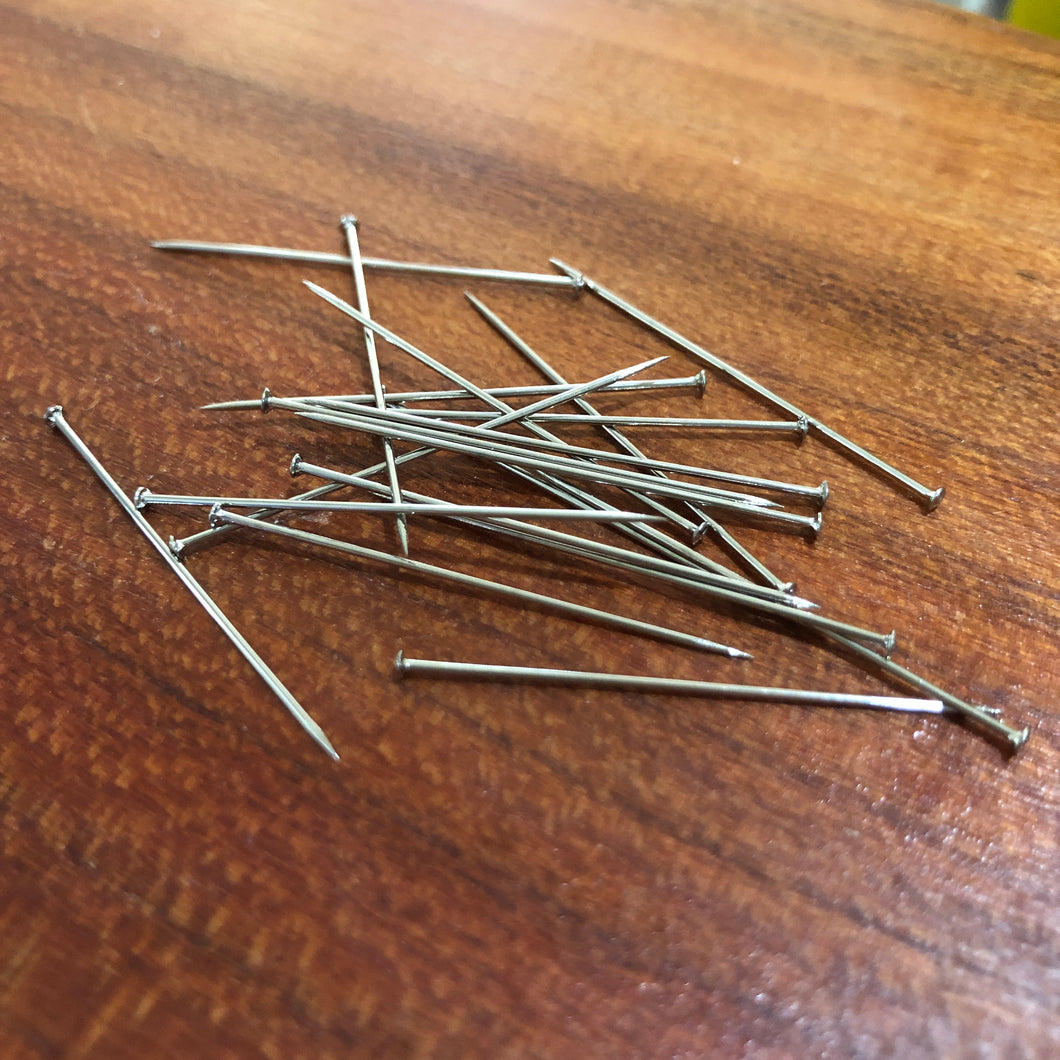 Steel Sewing Pins - Pack of 25
