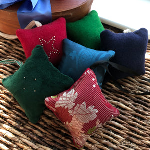 Miss Willoughby's Pin Pillows